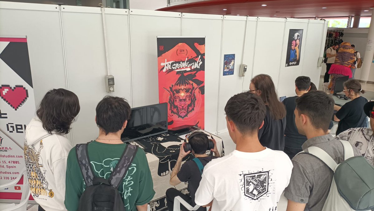 thecrownofwu's tweet photo. Today we showing our game at #expotaku2022 in A Coruña!! If you are near to this nice city, come here and enjoy with us!!
#gameshow #indiegame #screenshotsaturday #gamedev #indiegamedev #madewithunreal #indiedev #videogames #adventuregame #puzlegame #platformer https://t.co/E1jC0JKg1K