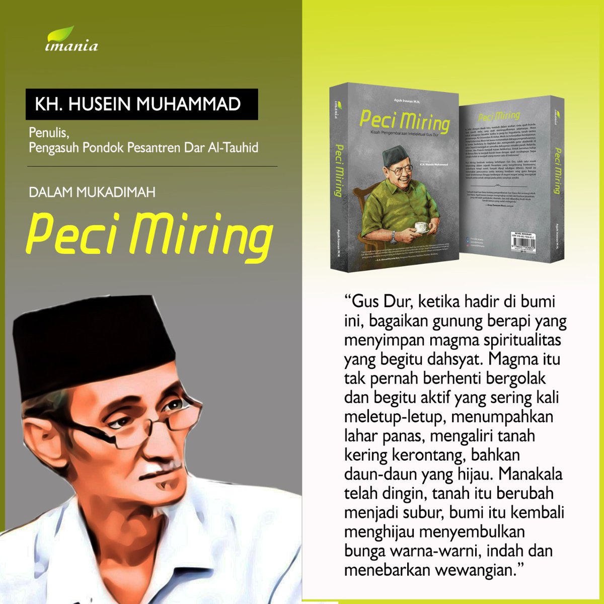 penerbitimania's tweet photo. Pre-order #PeciMiring karya @AgukIrawanMN sedang berlangsung. Dapatkan buku dengan harga diskon dan hadiah kaus bagi pemesan yang beruntung https://t.co/1LwfsBsJgz