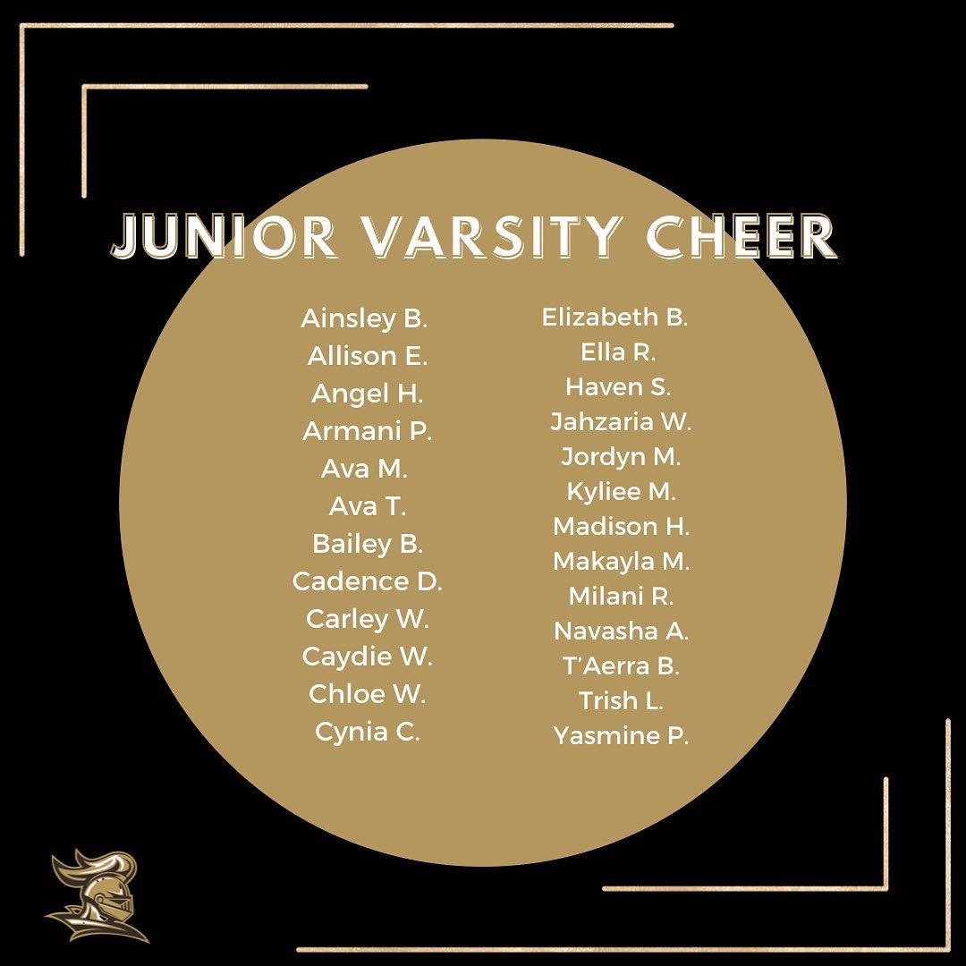 Introducing our 2022 - 2023 Oakleaf High School Varsity and Junior Varsity Cheer Team! ⚔️🤩🎉👏🏼 Congratulations everyone! Coach Griffis and Coach Pittman will be reaching out to you later today with important information. <a href="/Oakleaf_Ath/">Oakleaf HS Athletics #KnightNation</a>