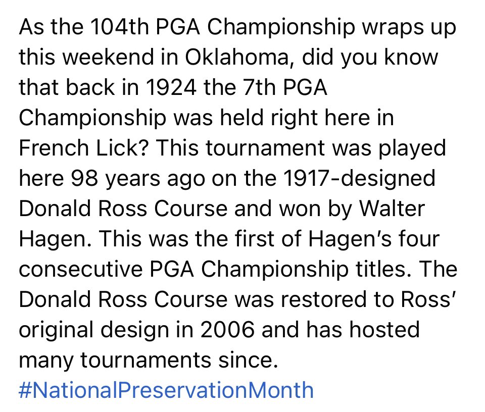 FL_Resort's tweet photo. #NationalPreservationMonth
@PGA @PeteDyeCourse #DonaldRossCourse ⛳️ https://t.co/JRo8i11Vms
