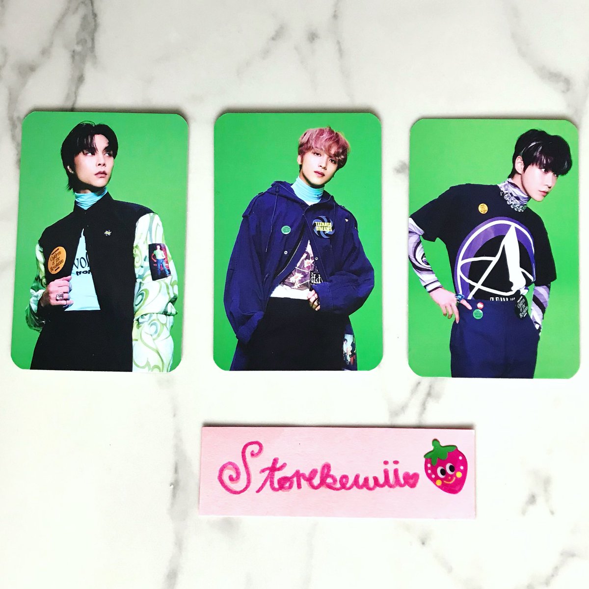 Storebewii's tweet photo. WTS STICKER DELUXE BOX CONCEPT PHOTOCARDS

Johnny £22
Haechan £25
Doyoung £22

WW friendly 🌍👍🏽 DM if interested

Tags: Jaehyun, Mark, Doyoung, Haechan, Taeyong, Johnny, Jungwoo, Taeil, Yuta, sale, trade, wtt, sell, pc https://t.co/xRus1Wkz8J