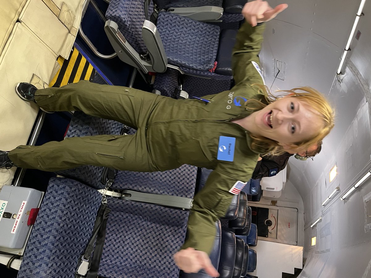 DavaExplorer's tweet photo. A wonderful @ZEROGResearch flight with superstar @mit @medialab @MITAeroAstro students. Thanks #SEI. 1/2 https://t.co/oXlsBeVwNl