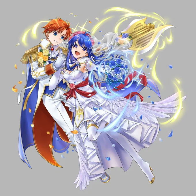 比翼風ウェディングロイ&amp;リリーナ💖 