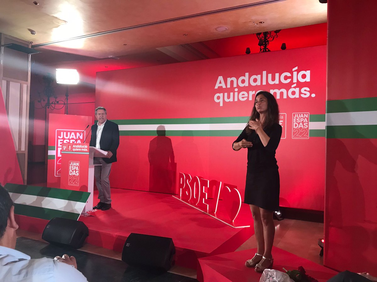 InterpreteSigno's tweet photo. Comienza la precampaña electoral para las #EleccionesAndalucia2022 #19junio. 
Como #InterpretesSignos abogamos por la #Accesibilidad en #LenguadeSignos acercando la información para que las #Personassordas puedan decidir libremente.

#Neutralidad #Imparcialidad 
Llámanos! https://t.co/352UWwAZu5
