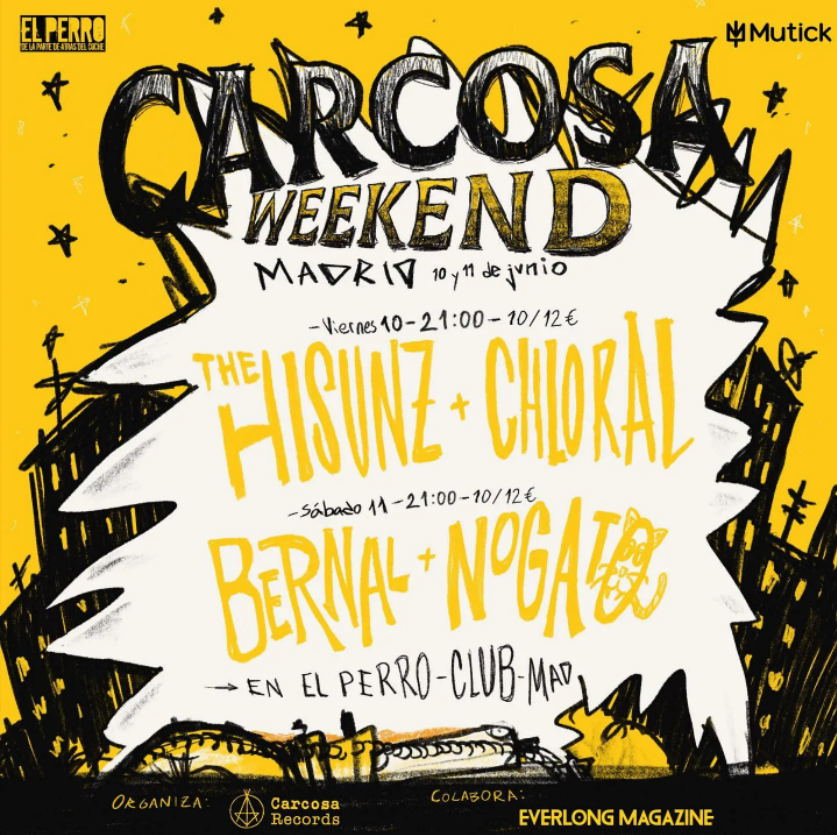 luuciamonsalve's tweet photo. 10 pavos por ver a dos bandas colegas es simplemente el paraíso.
Venid a ver a @bernalsomos y #Nogato el 11/06 en @elperroclubmad ya de ya.
🚨🚨🚨 https://t.co/caxchlIEQr