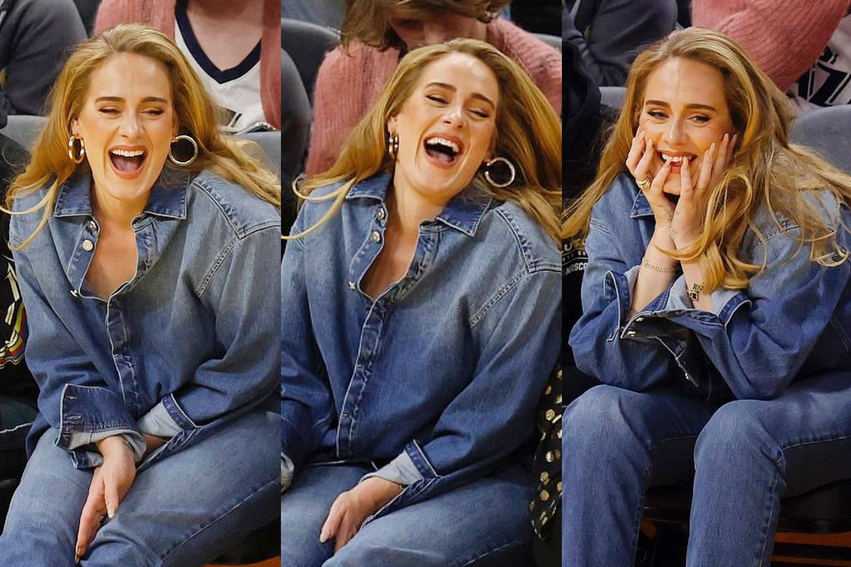 adeledrinkswine's tweet photo. —happiness looks so good on her ♡ https://t.co/sMzZNWtd1P