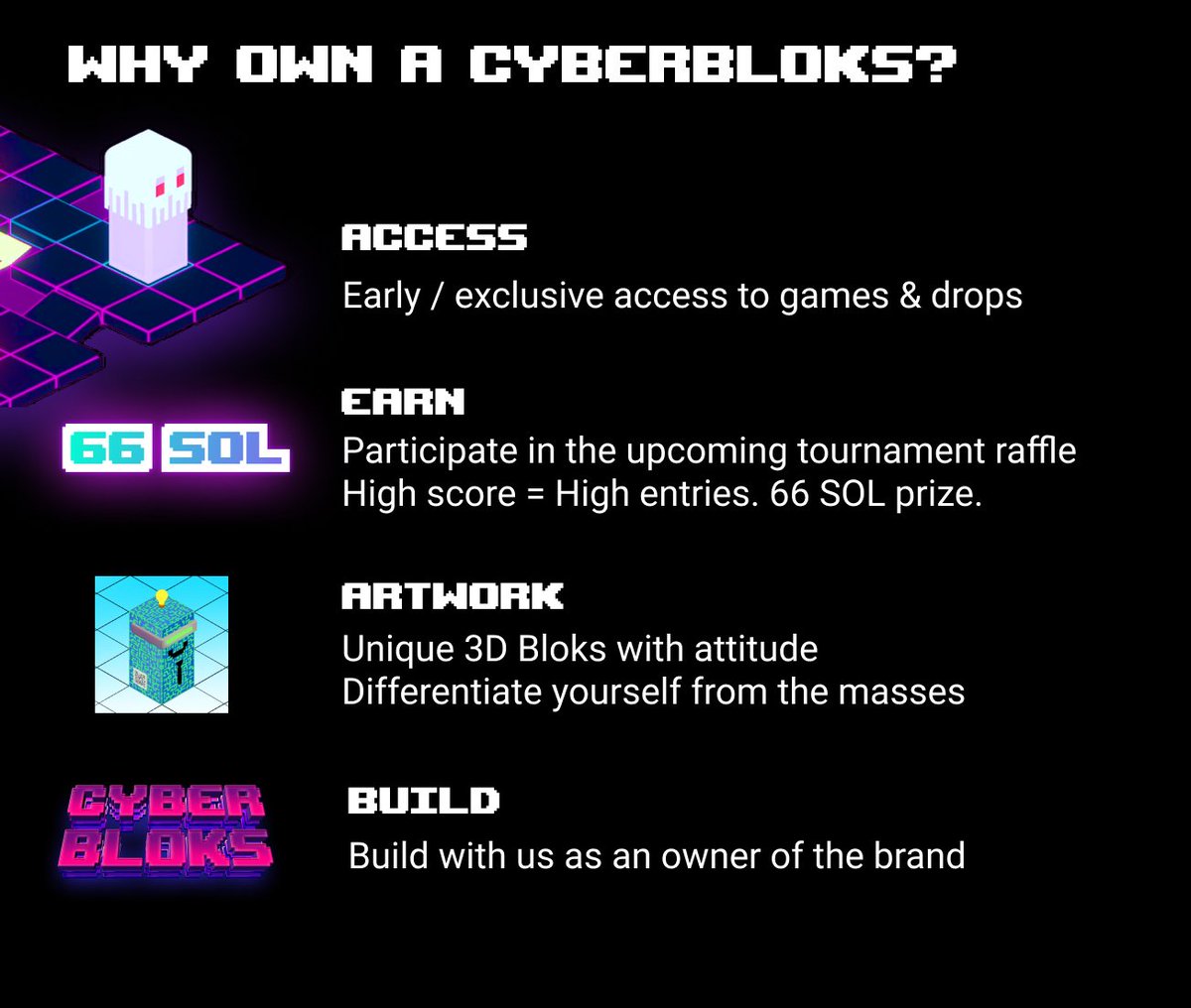 CyberBloks's tweet photo. quick reminder folks

- send this to your favorite DAOs
- post proof here
- like, rt

3 Genesis Bloks to be won 🧱
results in 24h https://t.co/NsrztP3Q3Z