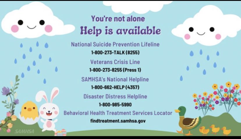 CounselorKosty's tweet photo. You are never alone https://t.co/Jj1DLAPNjZ