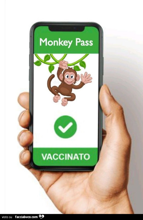 piergiuseppe36's tweet photo. @Libero_official Certo: banane e vigile attesa!😂😂 #MonkeyPass https://t.co/VdVkzphdio