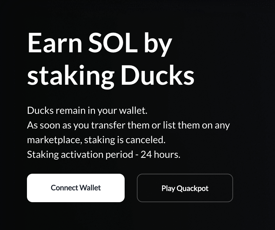 danger_valley's tweet photo. Two great news about our Staking.

1. Staking with Ledger is live. You can stake your Ducks now to receive Pigeon for free.
2. We've improved our withdrawal process. We speed up it a lot. It's immediate now.

https://t.co/ajTEK0R3NT https://t.co/FAildX695P