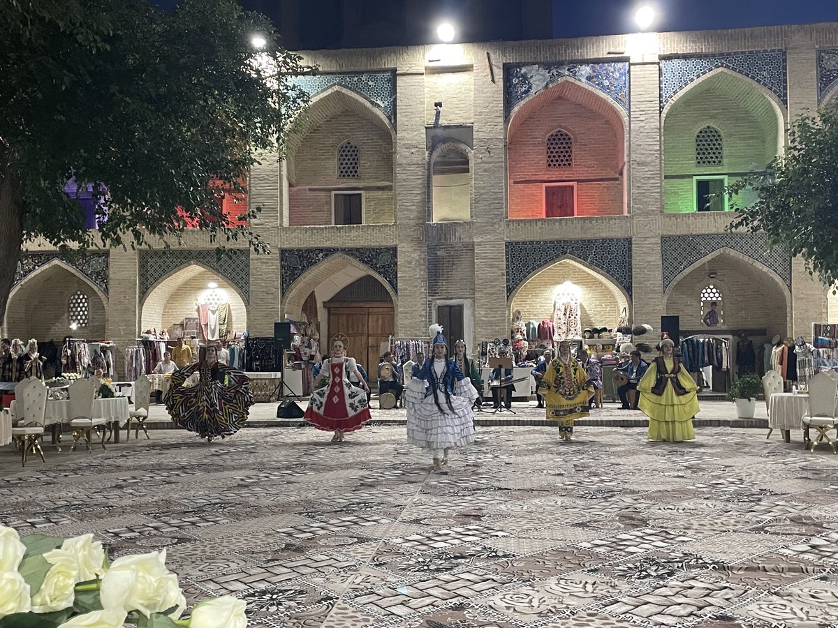 nadinemaenza's tweet photo. While #Uzbekistan's #ReligiousFreedom improvements have been stunning over the past few years, their rich religious history & beauty is equally stunning!
#Bukhari is certainly one of my favorite places. Honored as Gov (Khokim) Botir Zaripov hosted us. #DialogueOfDeclarations. 1/ https://t.co/SWjvwhlZIa
