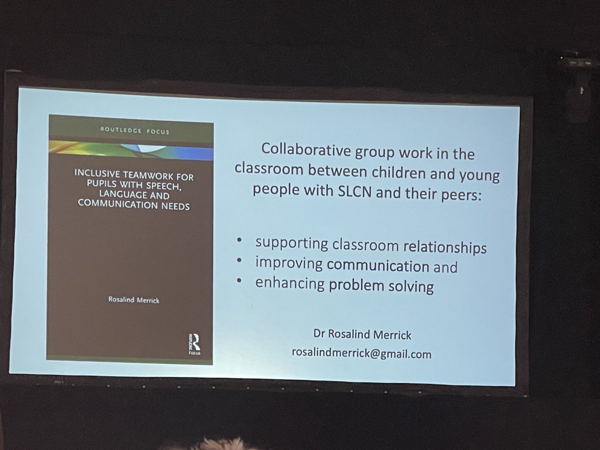 ⁦<a href="/RosalindMerrick/">Dr Rosalind Merrick</a>⁩ talks about the importance of collaboration and group work to support relationships, communication and problem solving #naplic22 ⁦<a href="/NAPLIC/">NAPLIC</a>⁩