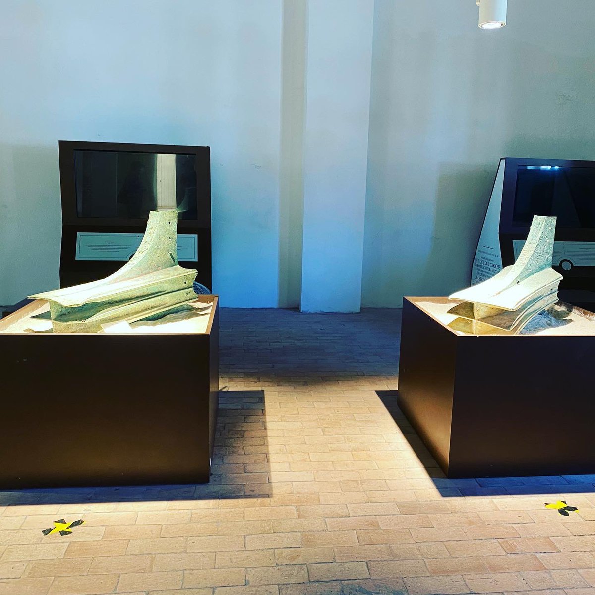 Our team continues to 3D scan, weigh, photograph, and evaluate battle damage on the Egadi naval rams housed at the Museum Stabilimento Florio on the island of Favignana.