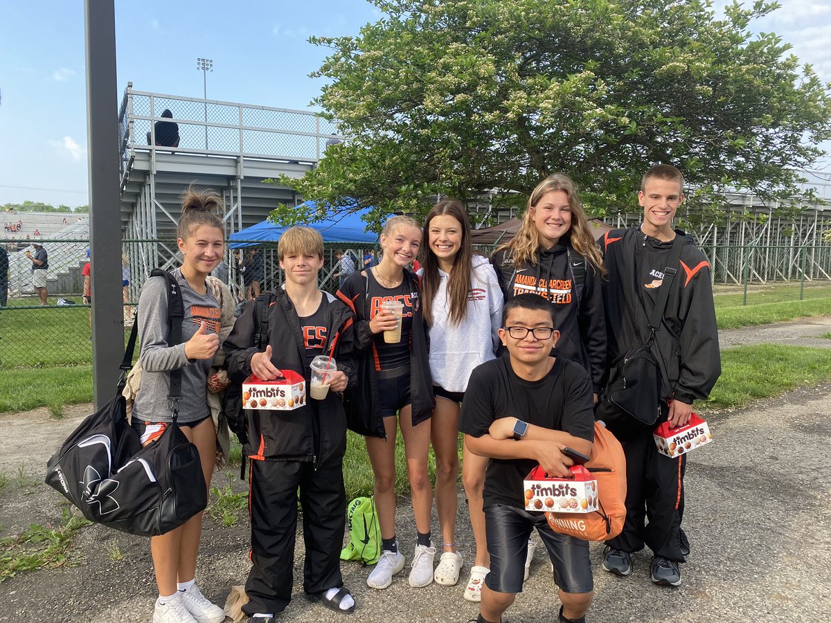 ACC_TandF's tweet photo. Pre-meet fuel ! Let’s go ACES https://t.co/FHr91ByLH2