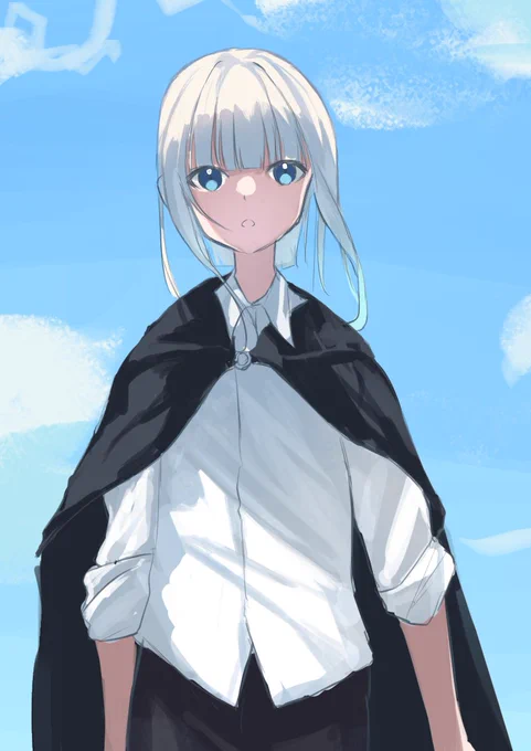 好きな塗り方見つけたかも明暗差がはっきりしてて良き! 