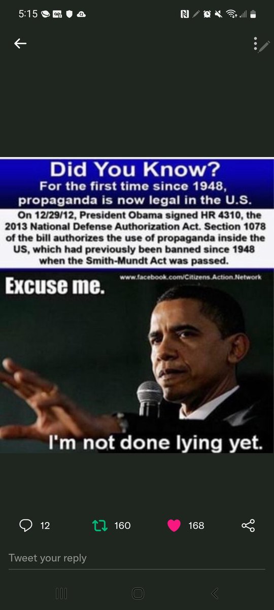 Stephanielevay1's tweet photo. #HillaryForPrison Elon Musk is getting the ball rolling. Still not going to hold my breath... but I love a good show.  Obama is the next who should be trending for #LockHimUp #Obama4prison #gitmobound https://t.co/KvLXyafyod