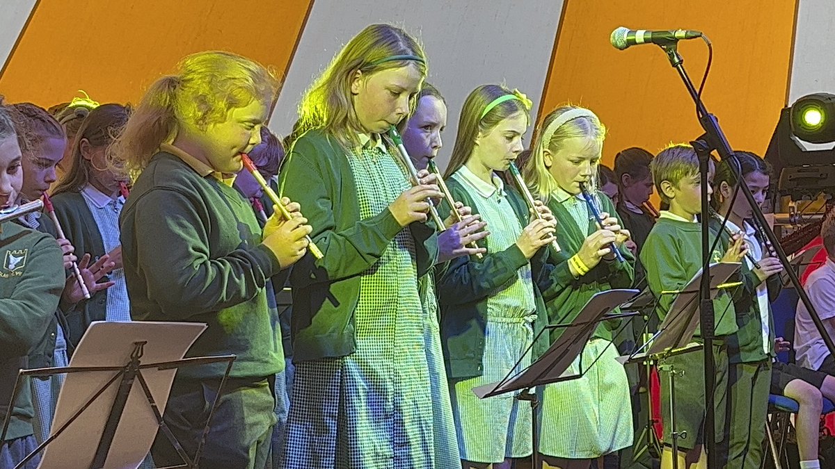 geraldinewaite's tweet photo. What an amazing opportunity for children from @StMarysRCSch performing at Devauden festival with @gwentmusic. https://t.co/rEDpASDLoA