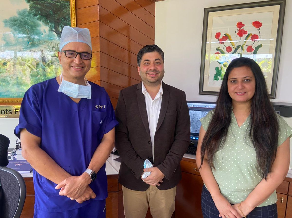vivkris's tweet photo. It was an honour to meet Dr Devi Shetty @NarayanaHealth today and discuss the importance of technology in Health. True visionary and a great adopter of digital health. https://t.co/vrQUX5nmkx