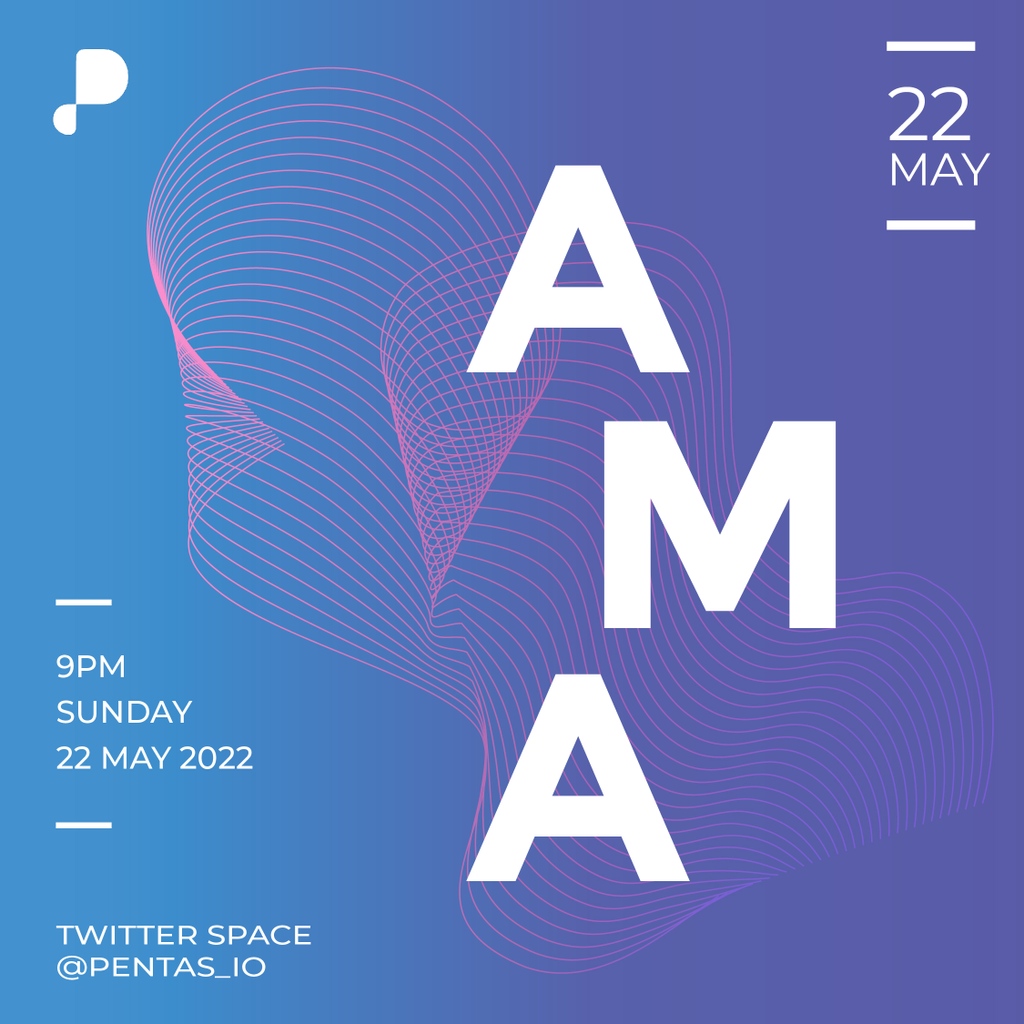 Hello Pentasian⚡ We are having our first AMA on Twitter Space at 9PM tomorrow! Those who are intersted, come join us.

#Pentas #BNBChain #AMA #NFTAsia