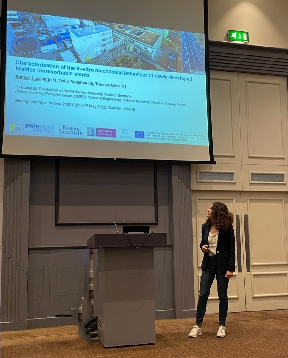Agnese Lucchetti (@agneselucchetti) on Twitter photo Today I presented my work within <a href="/BioimplantITN/">BioImplant ITN</a> at @bini_2022, for the first time in person after the pandemic. It was a great feeling to be in front of a real audience and to network with other colleagues in the field. Thanks to the organizers to have given me this possibility! Today I presented my work within <a href="/BioimplantITN/">BioImplant ITN</a> at @bini_2022, for the first time in person after the pandemic. It was a great feeling to be in front of a real audience and to network with other colleagues in the field. Thanks to the organizers to have given me this possibility!