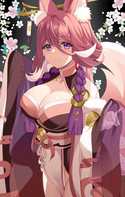 エピックセブンからダーナを描きました🦊
『何をジロジロ見てんだ?アタシに惚れたかい?』
#エピックセブン  
#epicseven 
#イラスト 