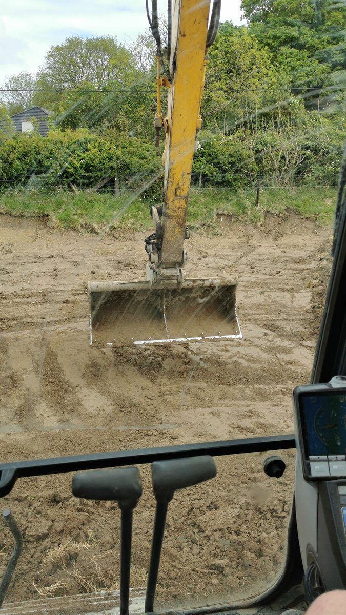 john_trant's tweet image. After 4 years of trying were finally able to break ground. No longer farm manager but now a new entrant to dairy 2023. #Happydays