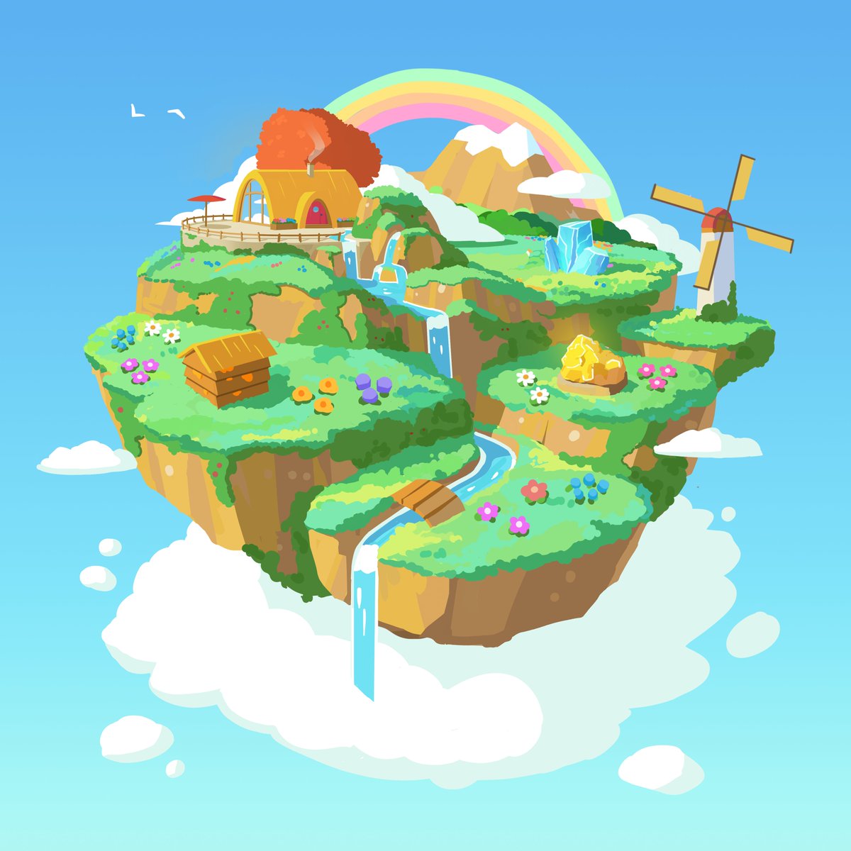 FlowerFamNFT's tweet photo. 🌎 OWN A PART OF THE OASIS 🌎

The Oasis belongs to each and every one of us. 💛

For every 2 Flowers that you own, you will receive 1 Airdrop of an Oasis Garden 30 days after the mint. 

Each land will contribute to a higher $honeycoin yield.

69 $honeycoin for any engagement. https://t.co/6IOMM8nMIl