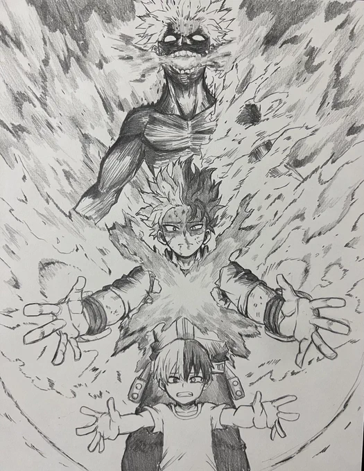 本誌ィ.....
#ヒロアカ #僕のヒーローアカデミア 
#ヒロアカ本誌 
#heroaca_a #mhaspoilers 