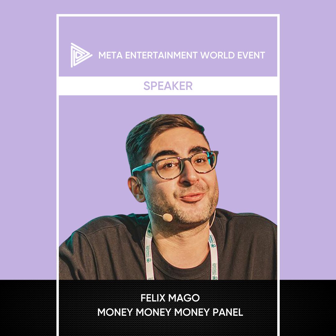 MewsAwards's tweet photo. Welcome Felix Mago who will be our speaker on the Money Money Money Panel!
@FelixMagoCrypto
#MEWS #MEW2022 #JOINTHEMETAVERSE #Monaco https://t.co/Yq2mdXyDGI