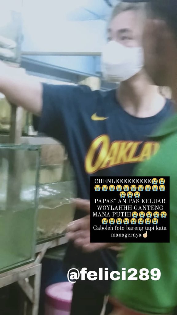 ciciharee's tweet photo. SALAH SATU OP KETEMU CHENLE DI PASAR IKAN (jakut) KALO GA SALAH LIAT LIAT BENER BENER LOKAL!!! cr op tertera https://t.co/sb8tSMMBMz