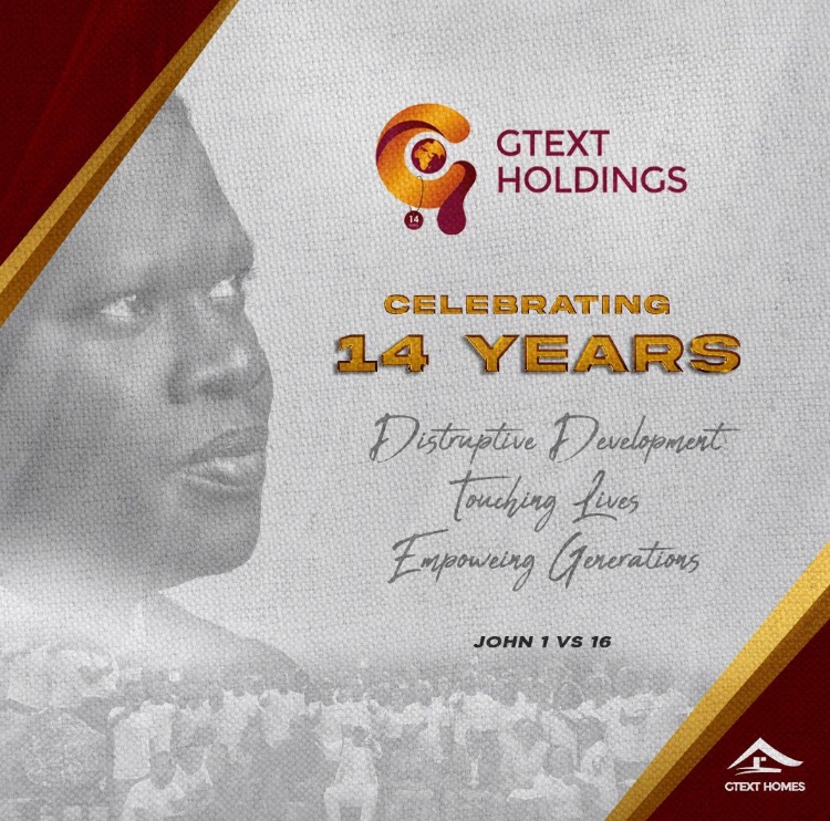 Mc_Lawrenz's tweet photo. Happy 14th Anniversary to #GText Holdings. A big cheers Dr. Stephen Akintayo @drsakintayo for a job well done! No one can compare to your creativity and passion, and it's no surprise that you've become so successful.
#RealEstate https://t.co/WCr3IEXfM6