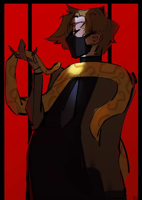 Snake boi
#ranboofanart 
