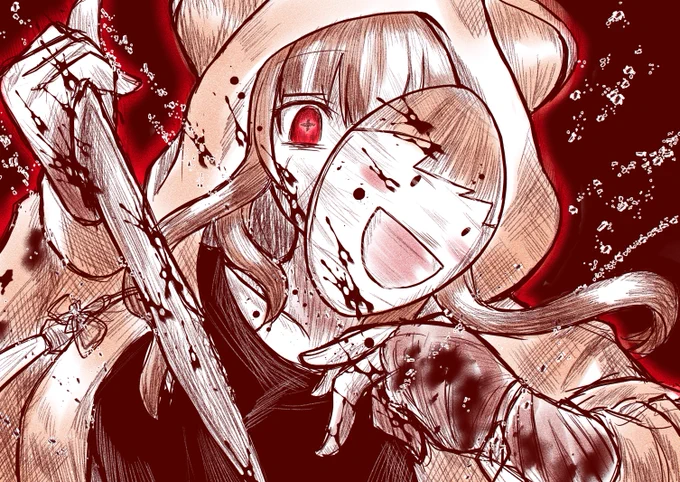 愚連の狂乱
 #ちぇり絵 