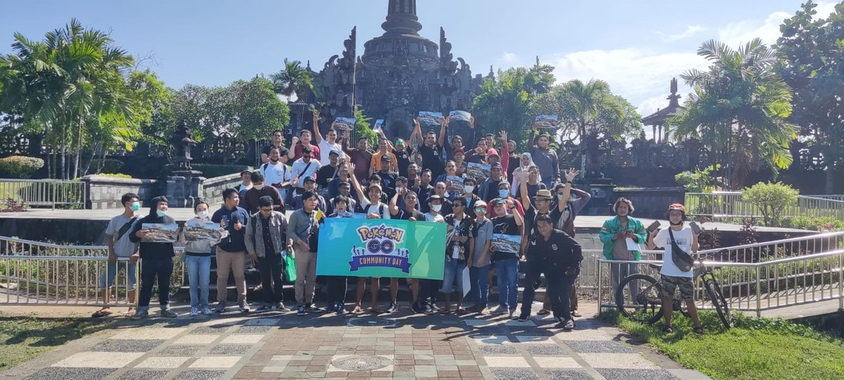 GianyarTrainer's tweet photo. It's a wrap! Happy #PokemonGOCommunityDay everyone! https://t.co/vi2we7AzYu