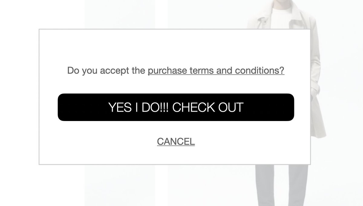 May I suggest a small tweak to your web site <a href="/ZARA/">ZARA</a> Get shot of the warning. Let me checkout. Wonder how many times a day this appears!