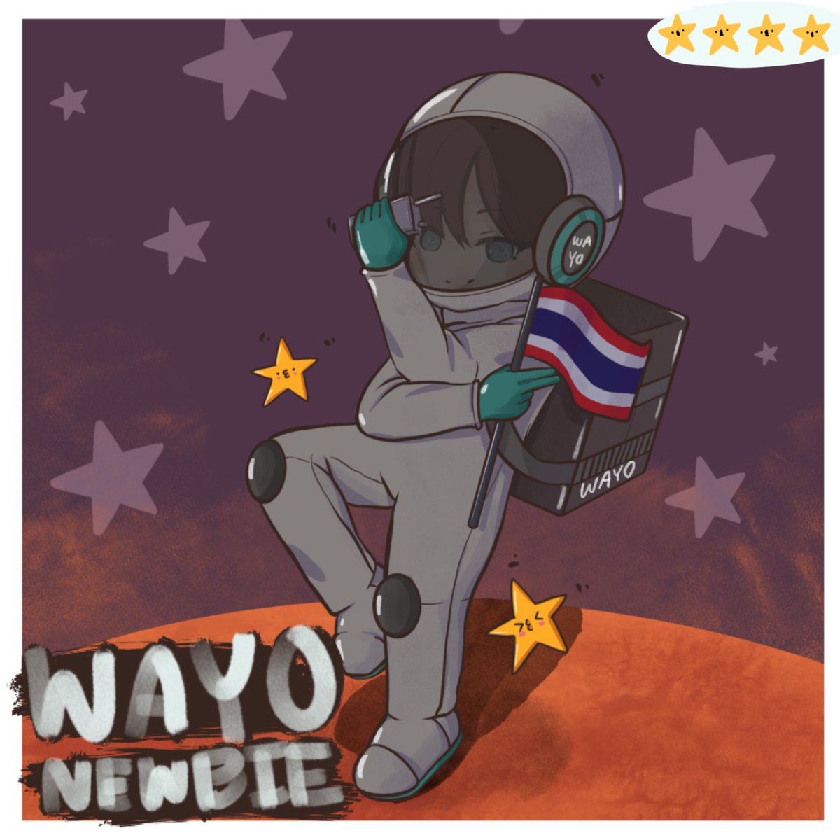 midorii_mo's tweet photo. ✨New drop from WAYO newbie collection on Paras.
💕💕Spaceman WAYO#5💕💕 
Price : 4 near 

https://t.co/pQWVfhtsCf #NFTCommmunity #NFT #nft #NFTTHAILAND #NFT買います #NFTcollections #NFTfamily #nftart https://t.co/8VFr98QWDy