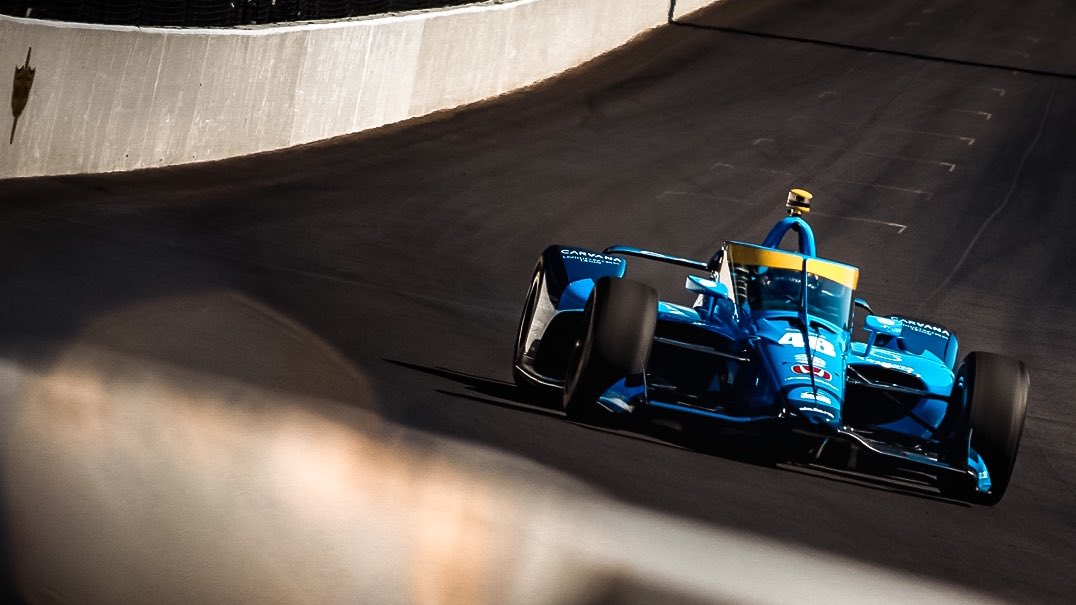 JimmieJohnson's tweet photo. Never thought I’d say this. #Indy500 qualifying up next! https://t.co/LO42yMvxJk