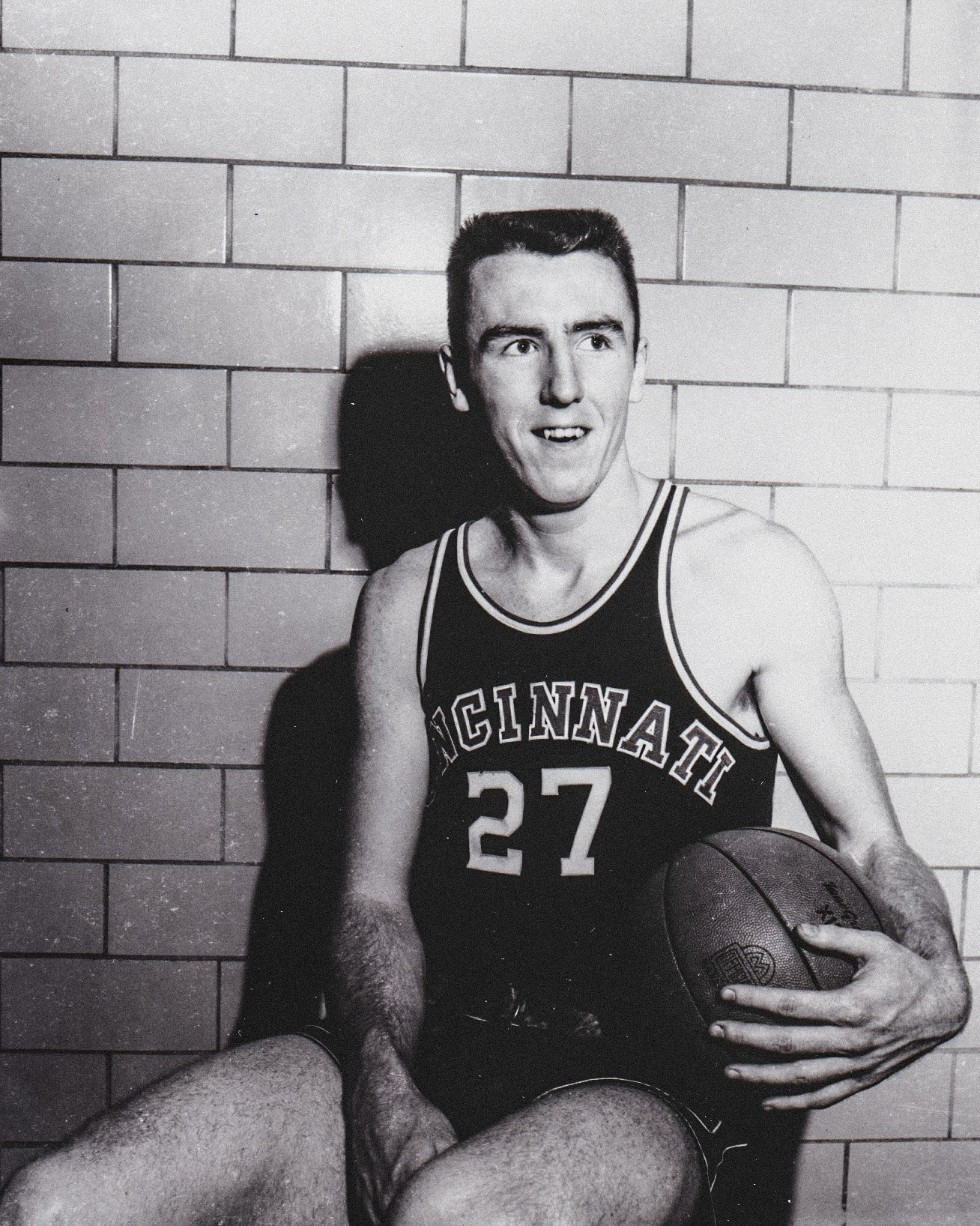 Happy birthday to one of three men\s basketball players to have his number retired, Jack Twyman. 