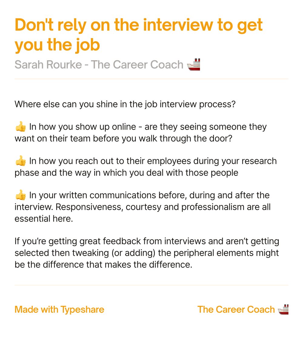 Are you missing out on easy wins to make sure you get that job?