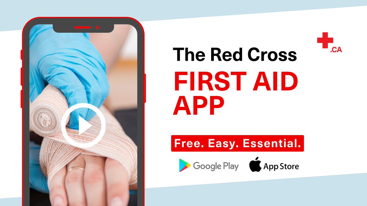 No reception or internet connection this #LongWeekend? The Canadian Red Cross First Aid app comes ready with preloaded content, meaning you have instant access to all safety information at any time, even without a signal. 

Download it today: bit.ly/3LkJYLF #FirstAid