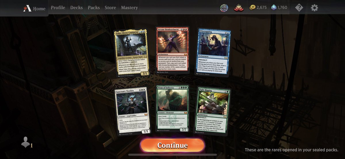 JammerSoul's tweet photo. Wish me luck in todays #QualifierPlayIn for Arena. I’ve got a sweet pool and crazy good cards. Let’s go!!!
#MTGAren #mtgcapenna #Sealed https://t.co/wWDXBUmj42