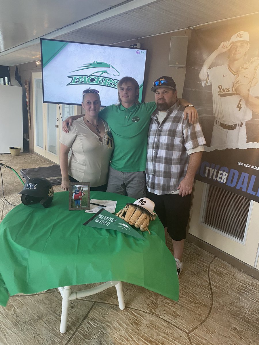 Super proud of our boy <a href="/TylerStocksdale/">Tyler Stocksdale</a>,  just signed and committed to <a href="/GoPeaceBaseball/">WPU Baseball</a>… We wish you nothing but the best on you journey to the next level!!