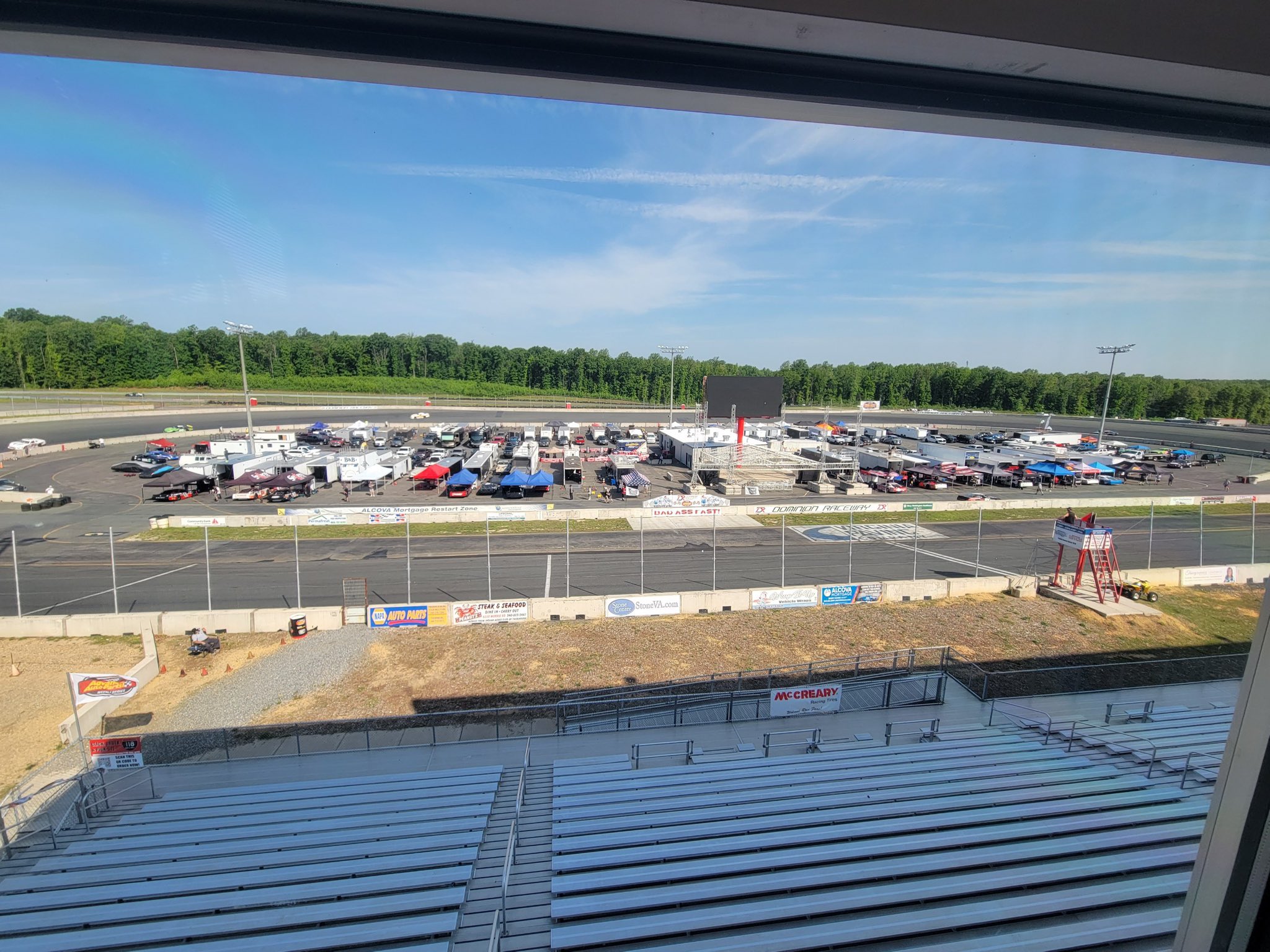 Dominion Raceway on Twitter: "The infield is packed for racing at 1pm