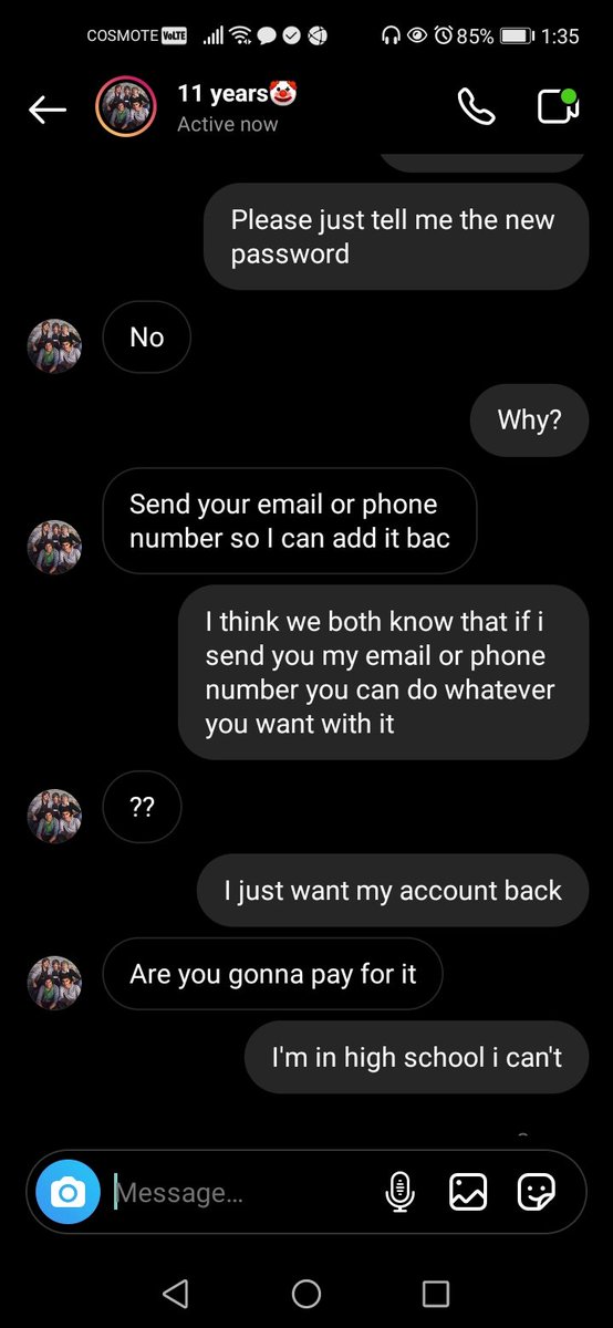 DirectionerFRV9's tweet photo. Dear @Meta , a hacker broke into my Ig account wearestillhere_18_1d  and I lost complete access. The perpetrator changed my password email address and phone number linked to the it.They asked me to send them money or my email adress &amp; phone number in exchange. Please delete it. https://t.co/X3fmspIqSi