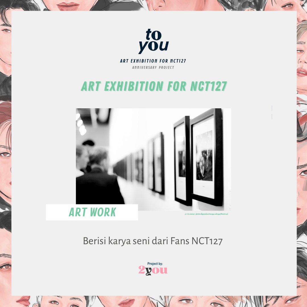 project_2you's tweet photo. 𝐏𝐫𝐨𝐣𝐞𝐜𝐭 𝐂𝐨𝐧𝐜𝐞𝐩𝐭 (2/2)✨
-
Art Exhibition For NCT 127
'𝙩𝙤 𝙮𝙤𝙪'

 🎫 Presale Ticket  : https://t.co/ipeAUT1Lyd
📍 D’Gallerie, Jakarta

#ProjectNCT127 
#Project2you https://t.co/G8rgxduTTP