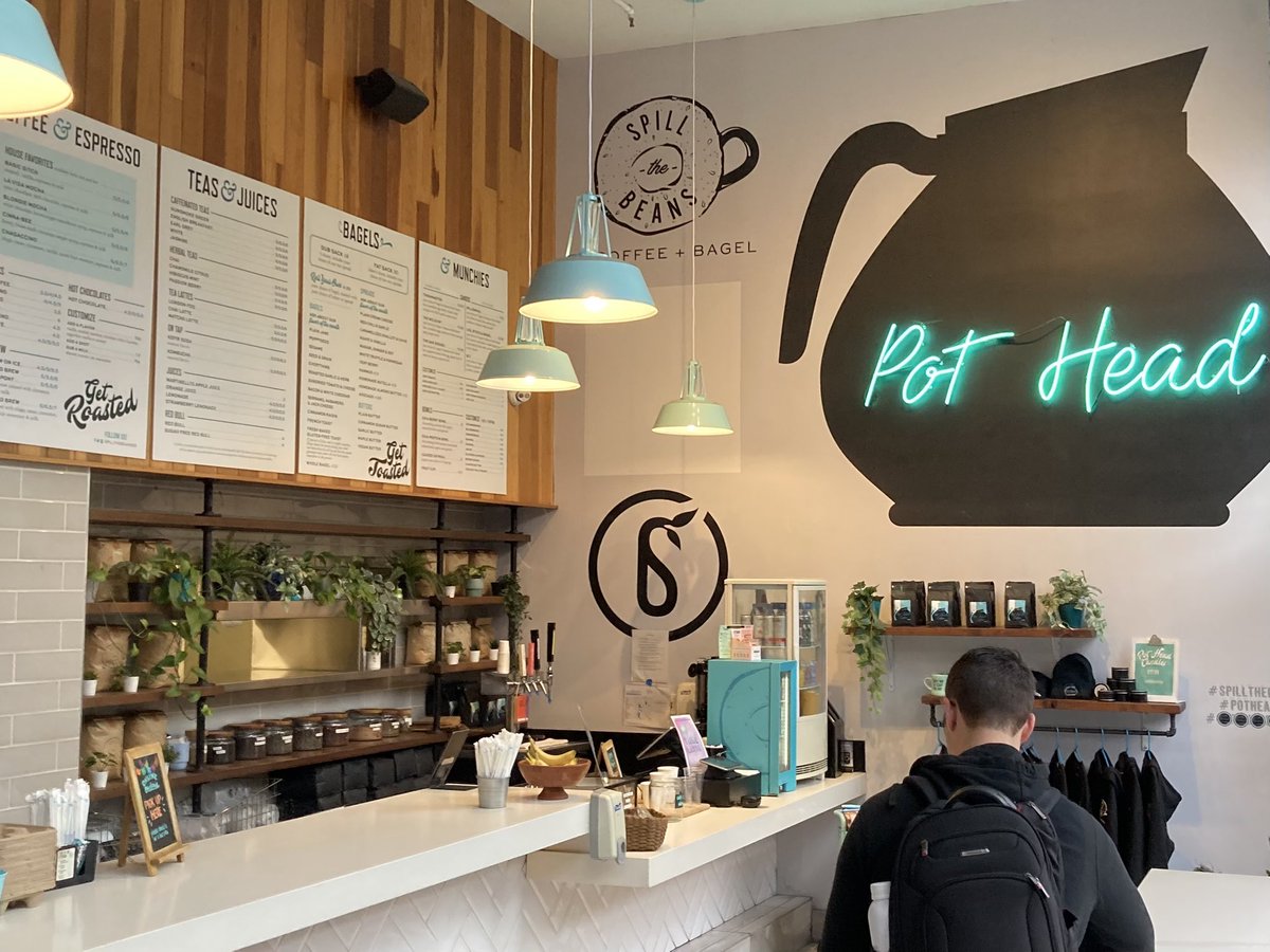 VegasAdjacent's tweet photo. Yesterday’s and this morning’s caffeine fix.
Copa Vida: coffee’s strong and it’s next to the ball park.
Spill The Beans: because churro bagel with dulce de leche cream cheese
#DTSD #GaslampQuarter https://t.co/eIrGfJYCjU