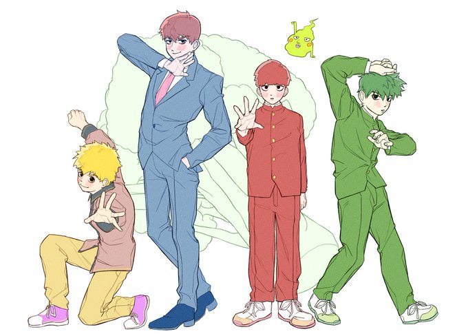 モブサイコ 高画質 のtwitterイラスト検索結果