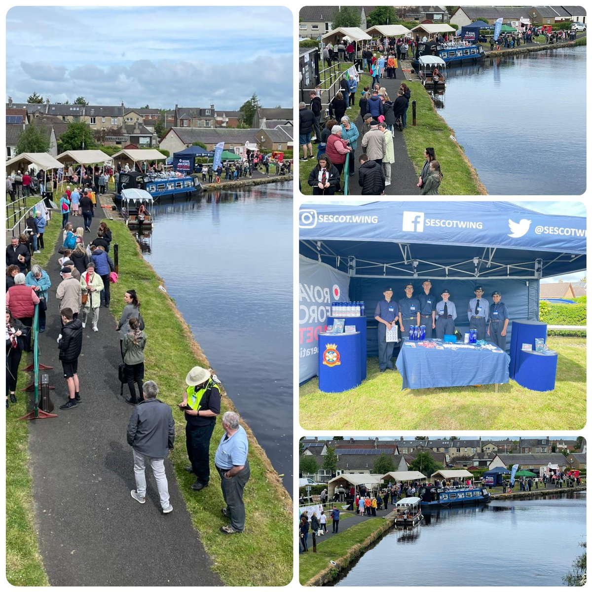 We were out &amp; about supporting the 200th anniversary of  <a href="/scottishcanals/">Scottish Canals</a>
It was a great day to get in amongst our #community and support a great cause. This is just some of the fantastic work our cadets do
#Scottishcanals #canals #1756 #aircadets #rafac #whatwedo #noordinaryhobby