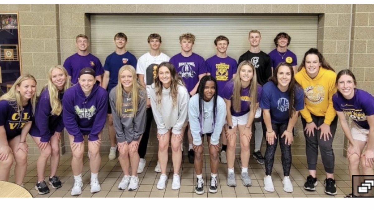 CLtrack's tweet photo. Big thank you to Frontier Bank in Rock Rapids for the financial support for these student athletes down at State Track. #muchappreciated https://t.co/HqM95wylE9