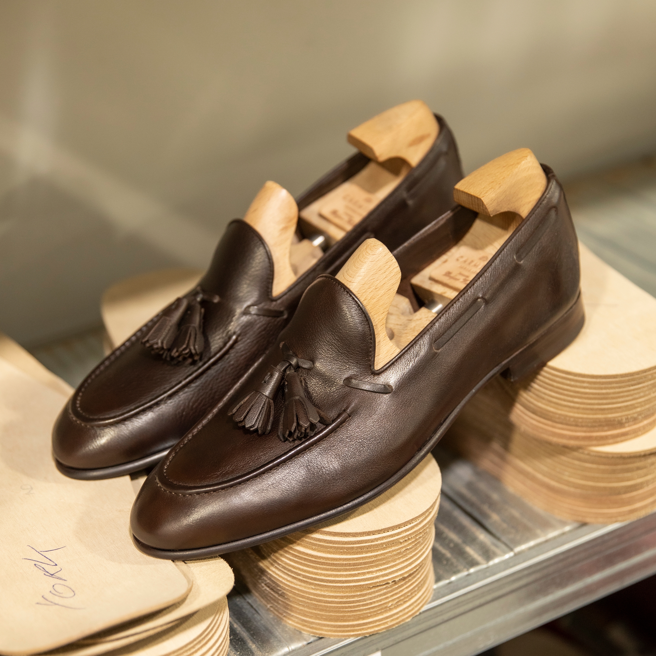 Carmina tassel shop loafer